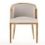 3D Vanity Tub Dining Chair
