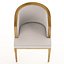 3D Vanity Tub Dining Chair