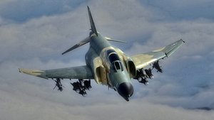 F4 Phantom 2 -Forest Texture-Fully Rigged-Changeble Decal -Texts 3D model