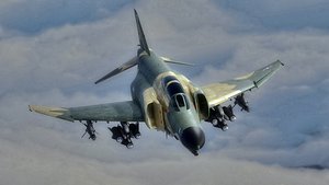 F4 Phantom 2 -Forest Texture-Fully Rigged-Changeble Decal -Texts