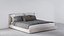 BRASILIA Letto matrimoniale di Minotti