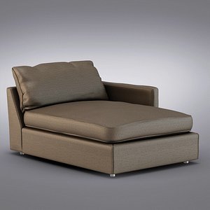 Crate and Barrel - Lounge Right Arm Sectional Chaise