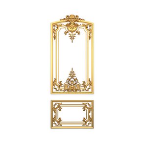 molding frame cartouche 3D model