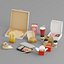 Fast Food zum Mitnehmen Niedrig G44