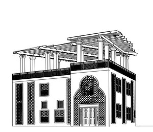 islamic restaurant model