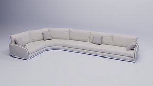 Curved sofa