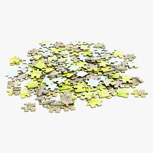 3D pile puzzles model
