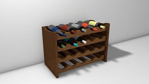 Wine cooler 3D model