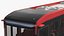 Electric Urban Transit Passenger Bus Low Floor Rigged for Maya