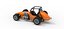 Vintage Pavement Sprint car Scale 1 to 25