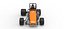 Vintage Pavement Sprint car Scale 1 to 25