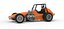 Vintage Pavement Sprint car Scale 1 to 25