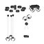 Ceiling chandelier Lussole set