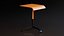 Modelo 3D de mesa lateral moderna
