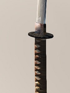 modelo 3d Katana de cristal Game Ready - TurboSquid 2008889