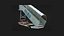Aircraft Passenger Boarding Stairs 3D Model  PBR  Game Ready Airport Equipment