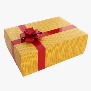 gift present box 3D model