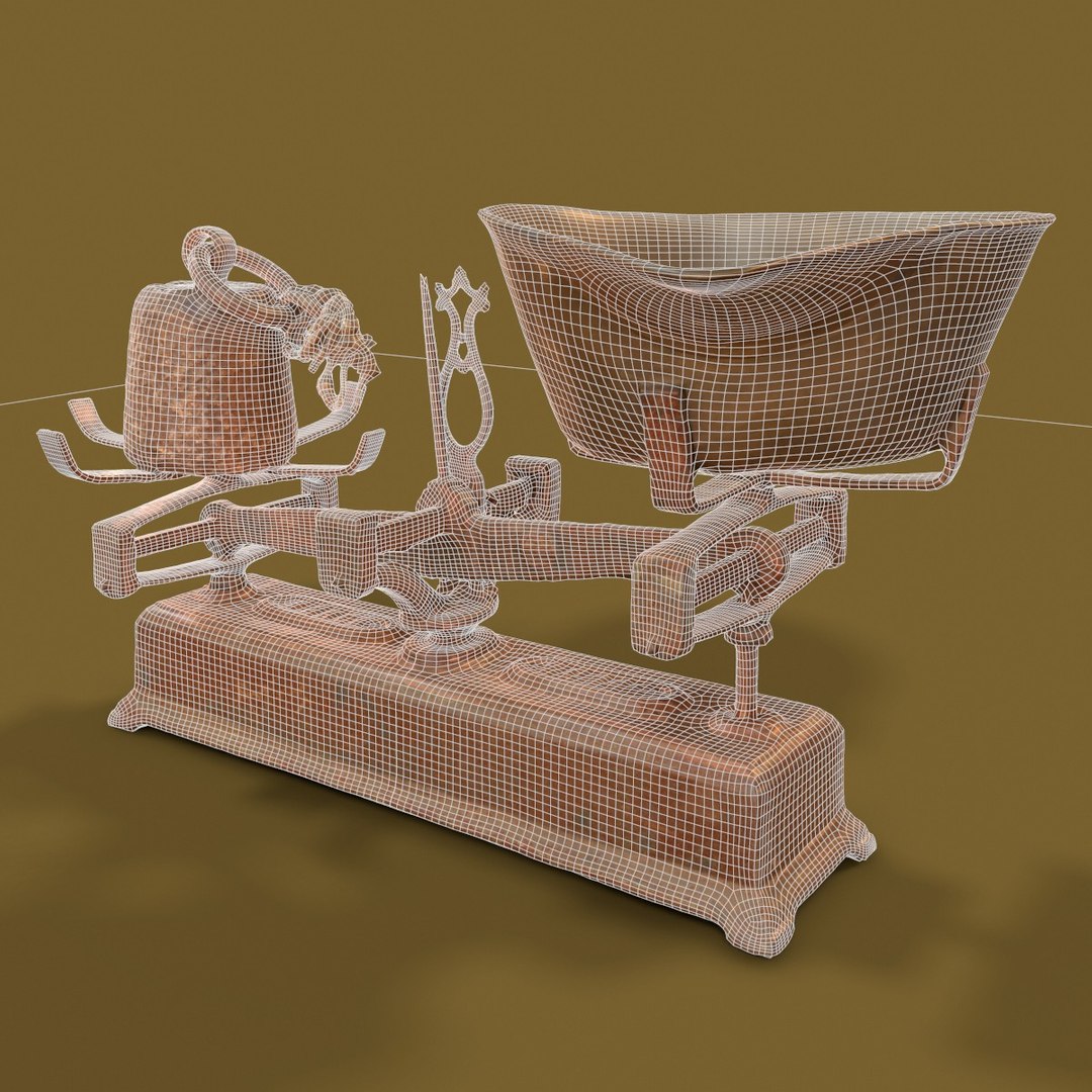 3D Model Balans Industrial Scale - TurboSquid 1163511