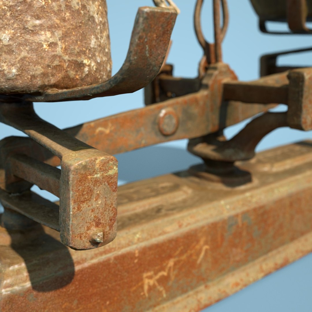 3D Model Balans Industrial Scale - TurboSquid 1163511