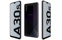 Samsung Galaxy A30s Prism Crush Black Low Poly