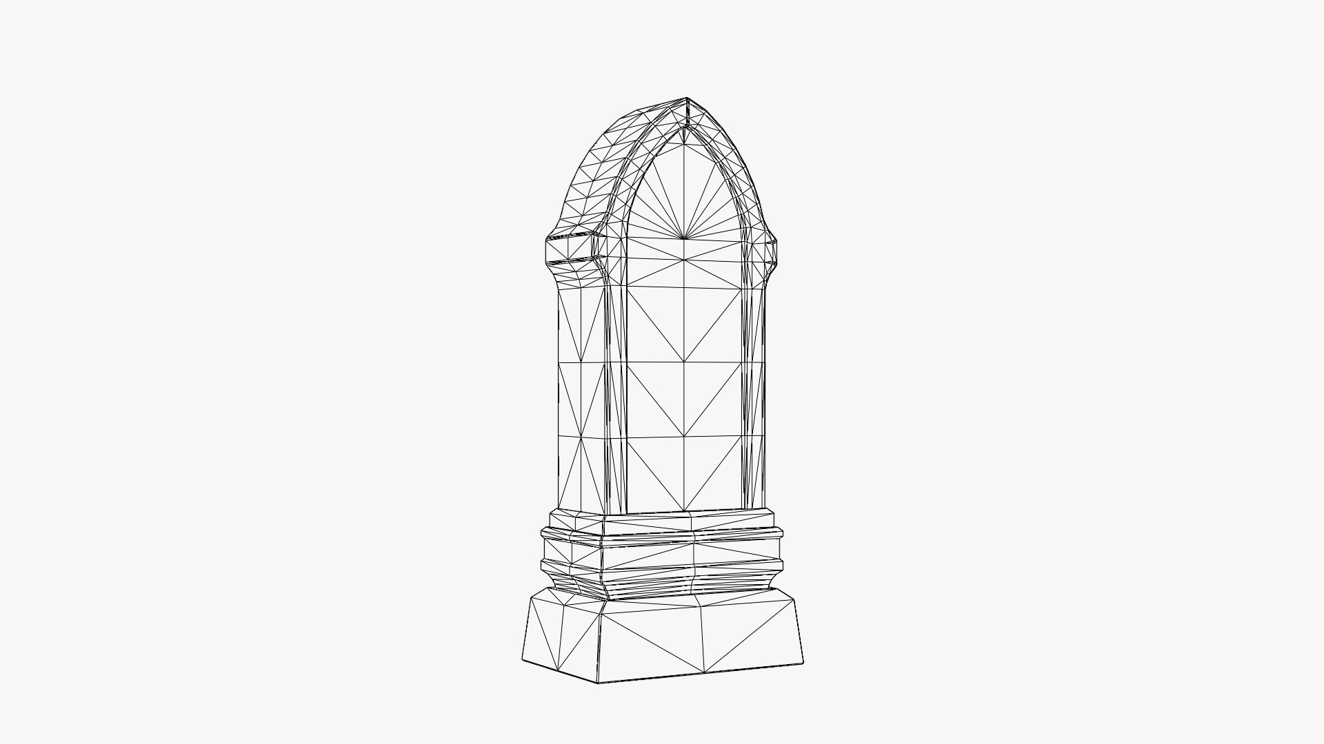 Ancient Stone Obelisk Low-poly 3D Model - TurboSquid 2429189