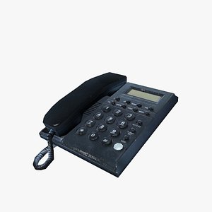 office phone 3D model