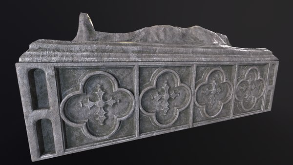 modelo 3d Cripta gótica medieval - TurboSquid 2175253