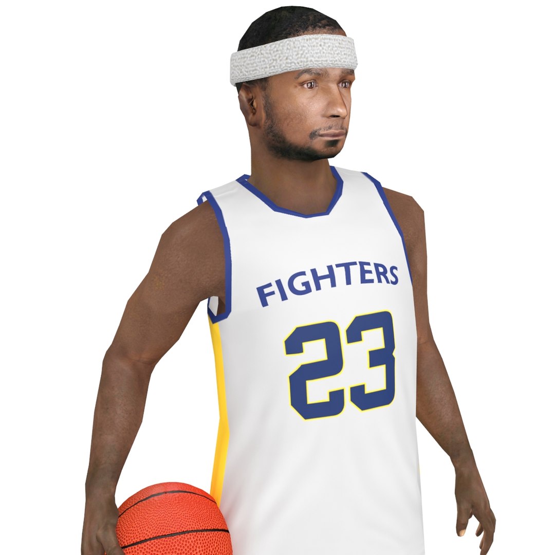 3D Model Rigged Basketball Player Ball - TurboSquid 1358281