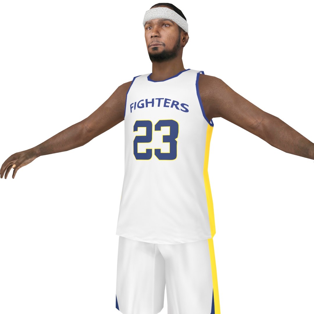 3D Model Rigged Basketball Player Ball - TurboSquid 1358281