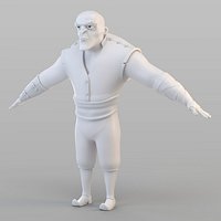 Cartoon Barbar Man