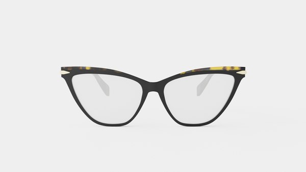 3D Rag and Bone - RNB3020 807 Glasses model