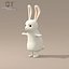 Rabbit cartoon character