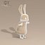 Rabbit cartoon character