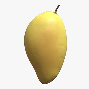 3D Mango Low Poly