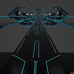 tron runaway 3d model