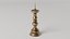 copper tall candlestick 3D model