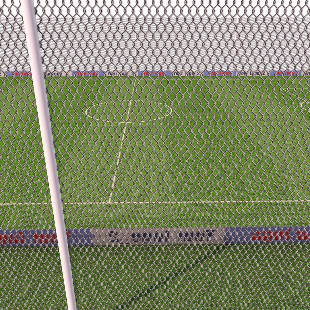 3d Training Football Field Model