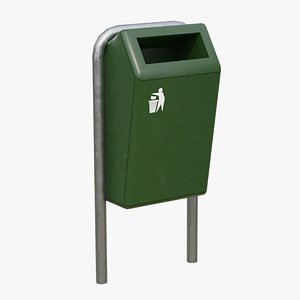 Garbage bin model