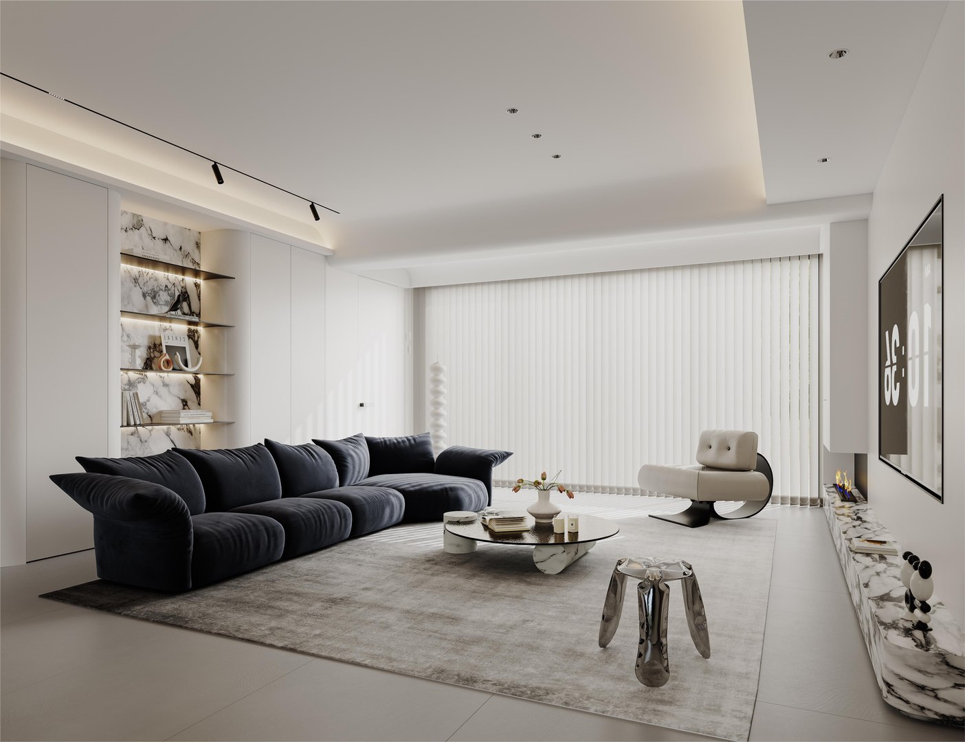 3D Modern Dining Room - TurboSquid 2230150