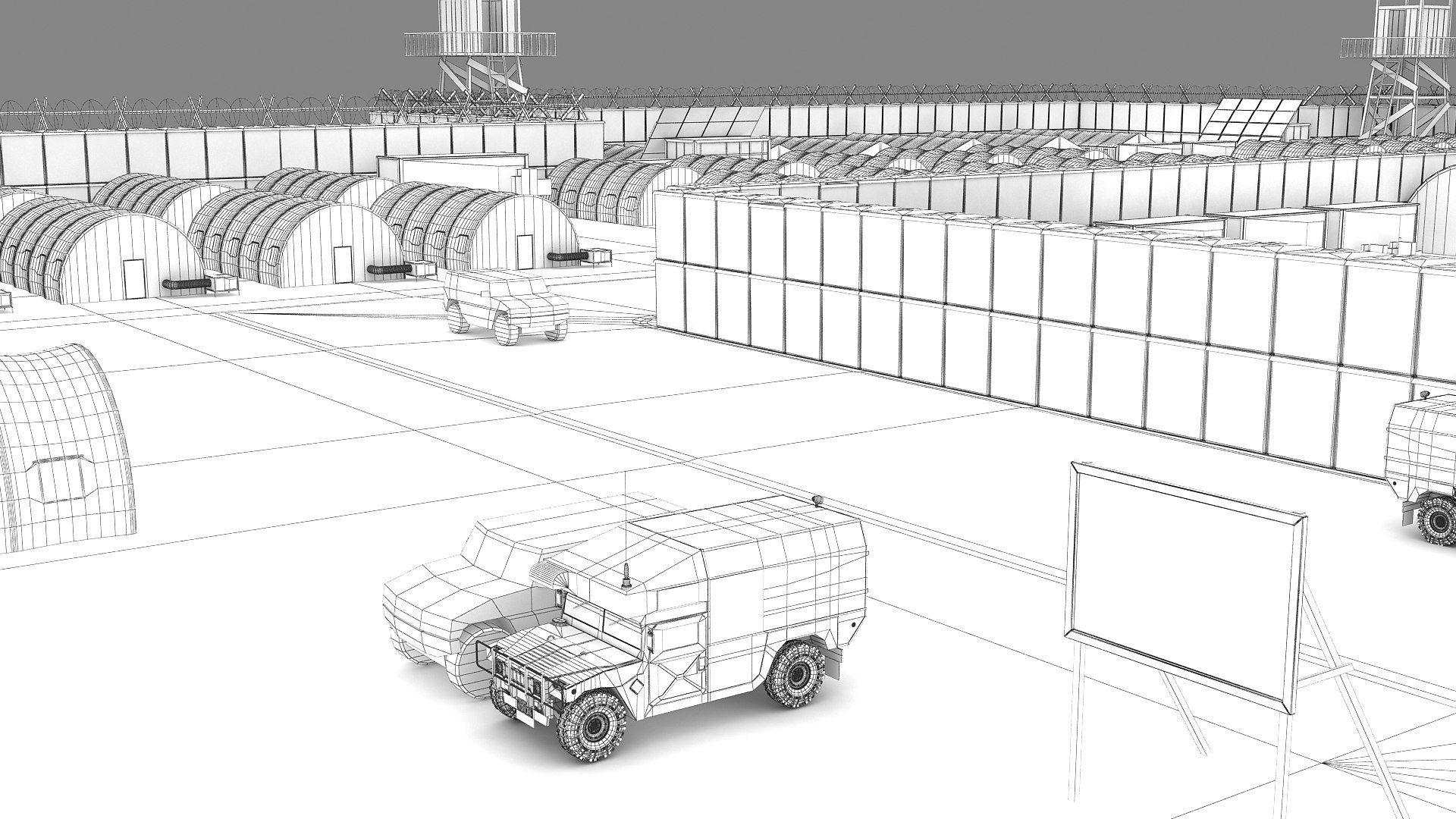 3D Military Base Security Area model https://p.turbosquid.com/ts-thumb/ng/mAD2Fk/hg/wire_army_010006/jpg/1742619920/1920x1080/fit_q87/1a406302e7ccae084e5865866c7c160ca3d92e9b/wire_army_010006.jpg