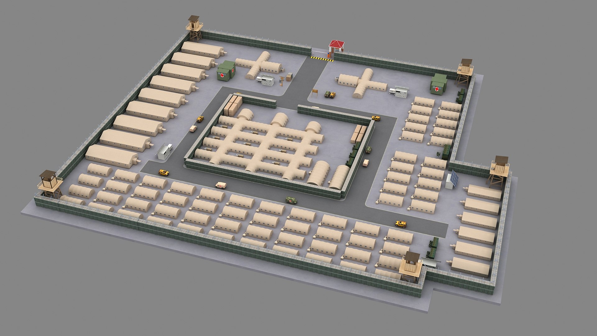 3D Military Base Security Area model https://p.turbosquid.com/ts-thumb/ng/mAD2Fk/rt/army_010016/jpg/1742619910/1920x1080/fit_q87/e28c4db9a606c47266e8ca8a29a37b9ab7f4ea04/army_010016.jpg