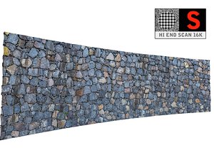 3D antic wall scan 16k