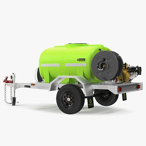Fire Fighting Trailer 3D model