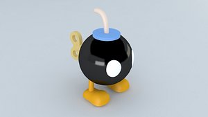 ..bomb-omb stares into the abyss.