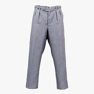 3D model Suit E Trousers Remastered