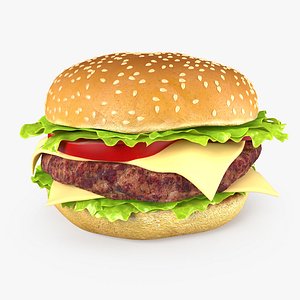 hamburger 3D model