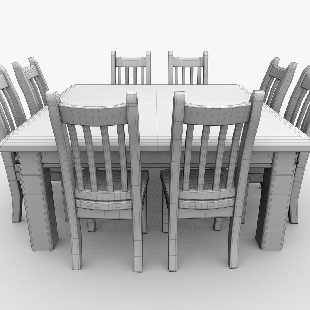 dinning table 3d model