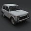 VAZ 2121 Niva Low-poly