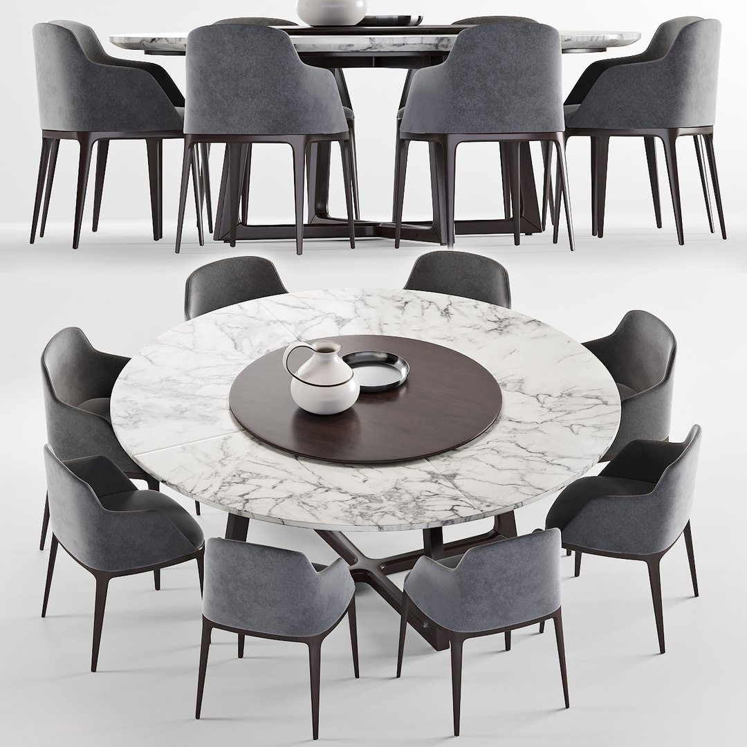 Table Chair Model - TurboSquid 1563860