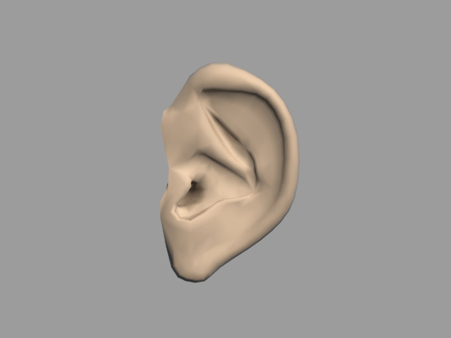 3dsmax human ear